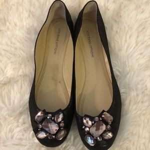 Adrienne Vittadini Black Flats